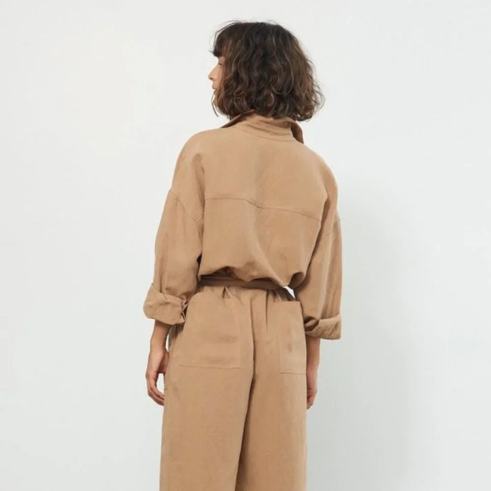 Mara Hoffman Women's Jumpsuits | Agatha jumpsuit Khaki NWT - Picture 5 of 10